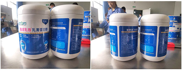 瓶裝全自動貼標機械設備樣品實拍