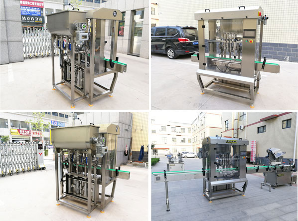 辣椒醬灌裝機細節(jié)圖