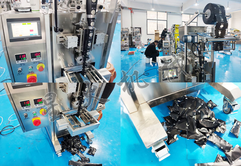 小立式辣椒醬包裝機細(xì)節(jié)