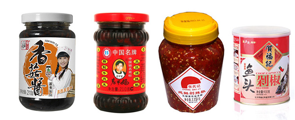 全自動辣椒醬灌裝機(jī)灌裝樣品展示