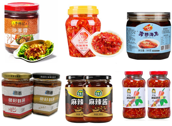 全套自動化辣椒醬灌裝機(jī)生產(chǎn)設(shè)備銷售廠家樣品圖