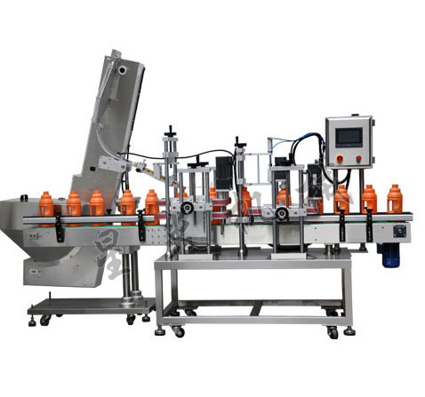 高速變頻辣椒醬旋蓋機