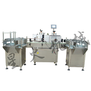 大瓶立式圓瓶貼標(biāo)機(jī)